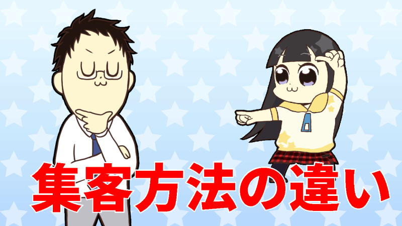 デリヘルとホテヘル 集客方法の違い