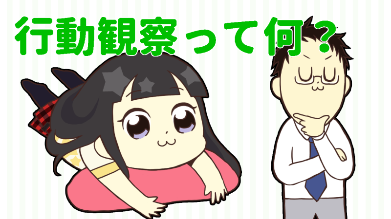 行動観察とは